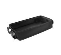 KAILIKETIY Universal Stroller Food Tray with Cup Holder Stroller and Phone Holder Organizer for Baby Toddler - Luxurious Canvas Clip-On Snack Tray for Travel and Outing Use