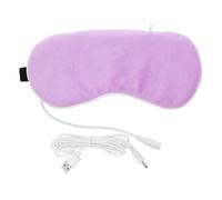KAILIKETIY USB Electric Eye Heating Pad USB Heated Eye Mask Crystal Velvet Small Heating Pad Lightweight for Home Beauty Treatments
