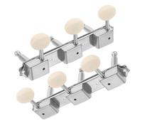 KAILIKETIY Vintage Electric Guitar Tuning Pegs Metal Knobs Left Right Replacement Pegs for Guitar Accessories Open Gear Tuners for Musical Instrument Tuners