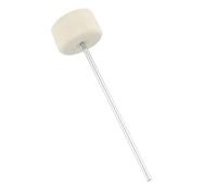 KAILIKETIY White Drum Kick Pedal Hammer Replacement Part with Felt and Stainless Steel for Drums, Featuring Fast Response and Tone, for Students and Professional Players