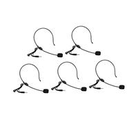 KAILIKETIY Wired Headset Microphone Easy to Carry and Use 5pcs with 3.5mm Thread Head Omnidirectional Condenser Mic for Voice Amplifier for Stage Performances and Public Speaking
