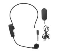 KAILIKETIY Wireless Headset Microphone and 10m Transmission Distance with Comfortable ABS Design, Sound Quality for Teachers and Public Speakers for Stage Performances and Lectures