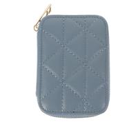 KAILIKETIY Womens Lipstick Storage Bag Compact Cosmetic Organizer Premium Cowhide Durable Travel Makeup Pouch for Lipsticks Chic and Stylish Design for Her