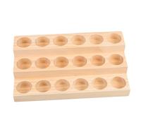 KAILIKETIY Wood Essential Oil Display Rack Compact Storage for Aromatherapy Bottles Organizes Decorates Your Home with Style for Essential Oil Lovers