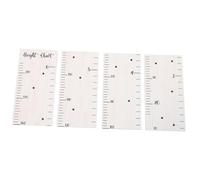 KAILIKETIY Wooden Height Ruler Growth Chart Easy Installation Charming Room Decor for Track Growth from Childhood to Adulthood for Nursery and Playroom