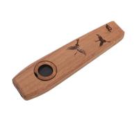 KAILIKETIY Wooden Kazoo for Music Accompaniment Classic Wind Musical Instrument Easy to Play Mouth Instrument for Ukulele Guitar Partner