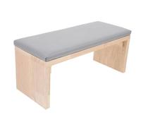 KAILIKETIY Wooden Manicure Hand Pillow and Arm Rest Set with Grey Table Mat, Salon Nail Art Hand Cushion for Professional Manicure and Nail Practice