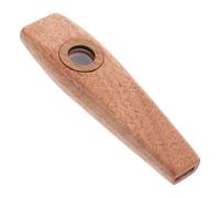 KAILIKETIY Wooden Mouth Flute Kazoo for Boys and Girls Beginners Musical Instrument Party Favors Compatible Ukulele and Guitar Partners Fun Playtime Activity