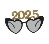 KAILIKETIY Year Party Glasses Heart Frame Festival Eyewear Funny Dancing Prop for Adults and Graduates Celebration Accessories