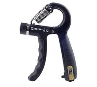 KAILIMENG Gripper - Hand Grip Strengthener with Counter, Adjustable Resistance from 11-132 LB (5-60 KG), Strength Training for Fingers, Metal Black