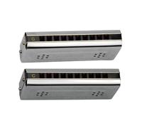 KAILNDF Blues Harmonica Double sided double tune playing harmonica 10 holes playing instrument harmonica