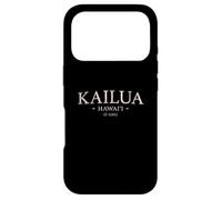 Kailua Hawai'i - Simple Kailua HI Kailua Oahu Hawaii Case for iPhone 17 Pro