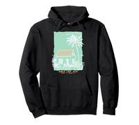 Kailua-Kona Hawaii - Big Island Hawaiian Beach Graphic Pullover Hoodie