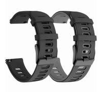 KaiMai 20mm Bicolor Sport Watch Band Compatible with Samsung Galaxy Watch 7/6/5/4/FE(44mm 40mm)/Watch 5 Pro(45mm)/6 Classic(43mm 47mm)/4 Classic(42mm 46mm),Quick Release Soft Silicone Replacement