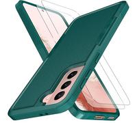 KaiMai for Samsung S22 Plus Case, [10 FT Military Grade Drop Protection] [Non-Slip] [2 pcs TPE HD Screen Protector] Heavy Duty Full-Body Shockproof Case for Samsung Galaxy S22 Plus 5G 6.6“-Green