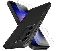 KaiMai for Samsung S23 Plus Case, [10 FT Military Grade Drop Protection] [Non-Slip] [2 pcs TPE HD Screen Protector] Heavy Duty Full-Body Shockproof Case for Samsung Galaxy S23 Plus 5G 6.6“-Black