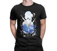 Kaine T-Shirt Men Nier Replicant Automata Game Funny Cotton Tees Short Sleeve T Shirt Gift Oversized Streetwear Black XL