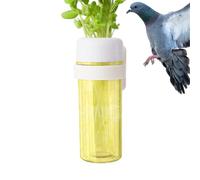 kaiop Bird Cage Food Holder | Parrots Feeder with Water-Storage Design for Cage | Keep Greens Refresh, Pet Bird Food Feeding Supplies for Macaws Cockatiels Sparrow Finches Parakeet