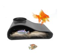 kaiop Fish Cave,Fish Hiding Spots for Tank | Decorative Providing Protection Tunnel Rest Shrimp Shelter for Freshwater Pond Reptile Enclosures Terrariums