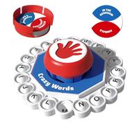 kaiop Thinks Words Game, The Quick Thinking Letter Pressing Game, Fast-Paced Family Board Games, Fun Thinks Words Spelling G-ameFor 2-8 Players,24 Letters Pressing Games For Adults, Kids