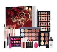 kaiop Valentine's Day Women Cosmetics,Long-Lasting Complete | Eye-Shadow Eyebrow Pencil Valentine Cosmetics,for Mother Friends Sisters Wife Beginners Dating Gathering Commuting