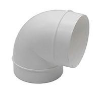 Kair 100mm 90 Degree Round Plastic Duct Elbow