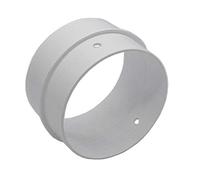 Kair 100mm Round Ducting Connector for Pipe or Flexible Hose | 2m length, For extractor fans and cooker hoods