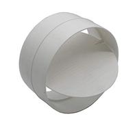 Kair 125mm Round Duct Connector with Backdraught Shutter