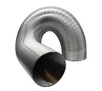 Kair 127mm x 3m Semi-Rigid Aluminium Flexible Ducting Hose