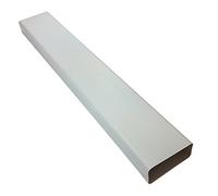 Kair 150 x 70mm x 1m Rectangular Flat Ducting Pipe