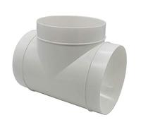 Kair 150mm Plastic Equal Duct T-Piece
