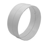 Kair 150mm Round Duct Connector | For dryer vents and cooker hoods and extractor fans, Suitable for bathroom and kitchen extraction