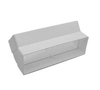 Kair 204 x 60mm 45 Degree Vertical Rectangular Plastic Duct Elbow
