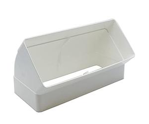 Kair 220x90mm 45° Vertical Rectangular Ducting Elbow