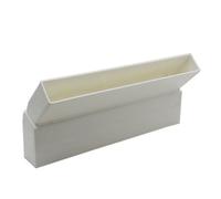 Kair 45 Degree Vertical Elbow Bend 234mm X 29mm - 9 X 1 Inch Rectangular Plastic Ducting Adaptor