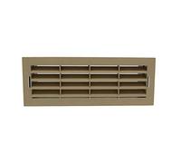 Kair Beige Airbrick Grille with Surround for 204mm x 60mm Ducting