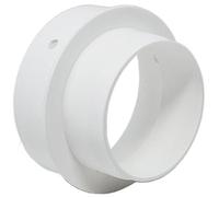 Kair Ducting Reducer 100mm To 80mm Duct Pipe Reduction Connector For Extract Fans And Ventilation Units