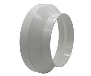 Kair Ducting Reducer 200mm to 150mm - 8 to 6 inch Duct Pipe Reduction Connector for Extract Fans and Ventilation Units