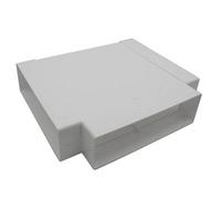 Kair Equal T-Piece Adaptor 204mm X 60mm For Rectangular Plastic Ducting