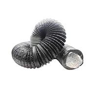 Kair Flexible Aluminium 100mm / 6m Length PVC Combi Hose