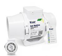 Kair MultiFan In Line Fan 125mm Standard