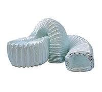 Kair PVC Rectangular Flexible Hose 150mm x 70mm - 3 Metre Length | For ease of installation use DUCVKC608 connector and DUCVKC273, Seal joints if required using a method of your choice