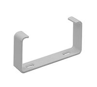 Kair Rectangular Ducting Retaining Clip 110mm x 54mm Support Bracket for Plastic Flat Channel Duct (May Arrive Black)