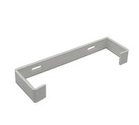 Kair Rectangular Ducting Retaining Clip 204mm x 60mm Support Bracket for Plastic Flat Channel Duct (May Arrive Black)