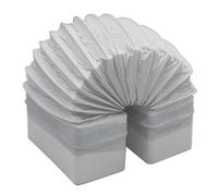 Kair Rectangular Flexible Bend 110mm X 54mm - 500mm Length Pvc Hose