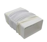 Kair Rectangular Flexible Bend 180mm x 90mm - 500mm Length PVC Hose