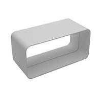 Kair Rectangular Straight Connector 150mm x 70mm Flat Pipe Joint