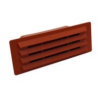 Kair Terracotta Airbrick Grille With Damper Flap For 150mm X 70mm Ducting