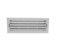 Kair White Airbrick Grille With Surround For 204mm X 60mm Ducting