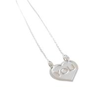 Kairos Moment Creations Acceptance God/Jesus showing us what He loves. Stainless steel God's hands holding love necklace., 20", Stainless Steel, Created Ruby
